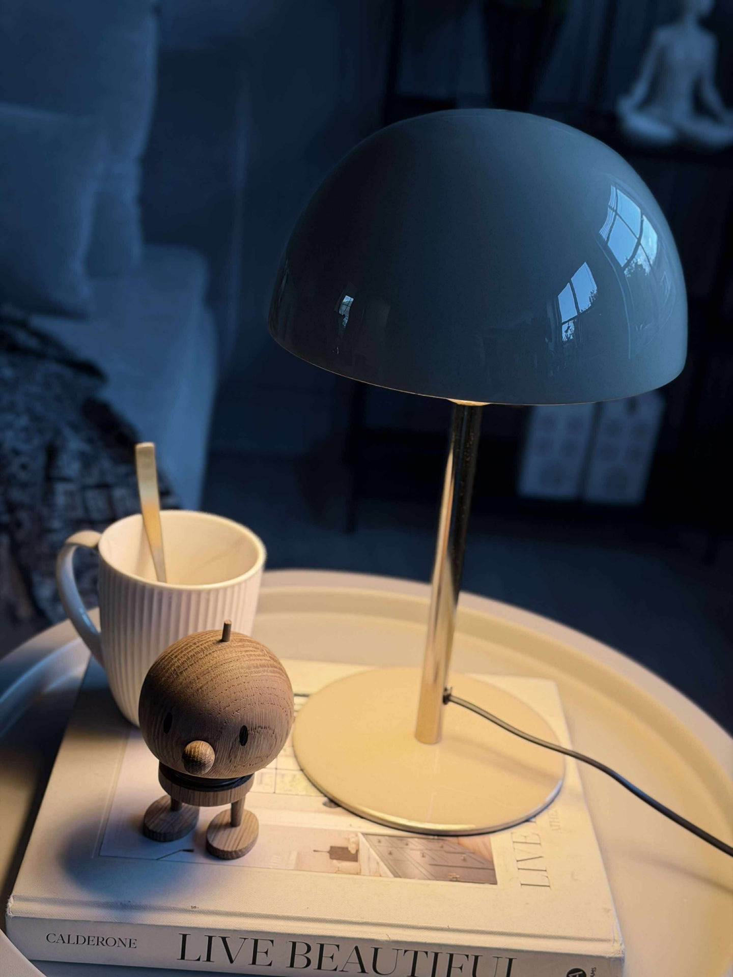 Tischlampe Sand / Gold