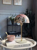Tischlampe flower / gold