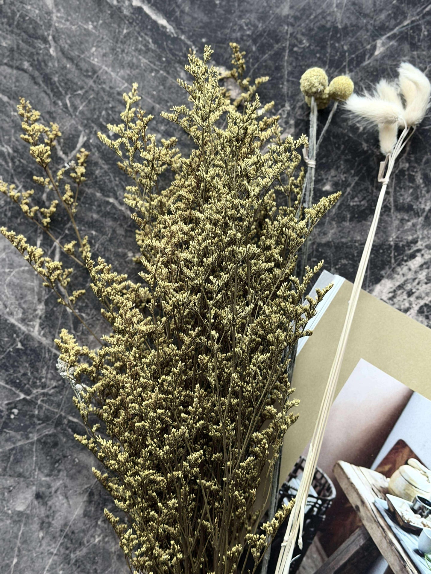 Ewigkeitsstrauß Natur-Mix