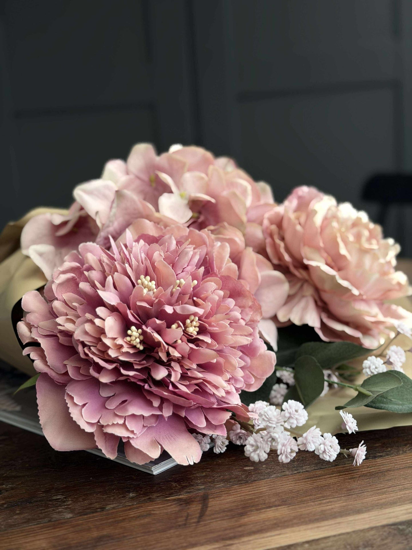 Strauß - Hortensie Pink