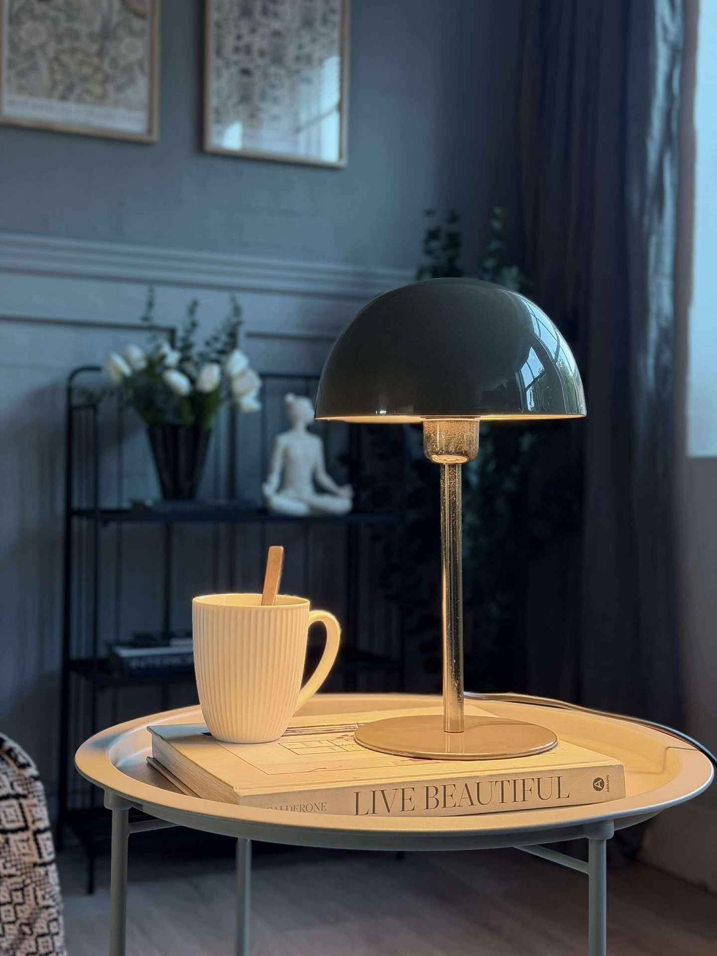 Tischlampe Oliven