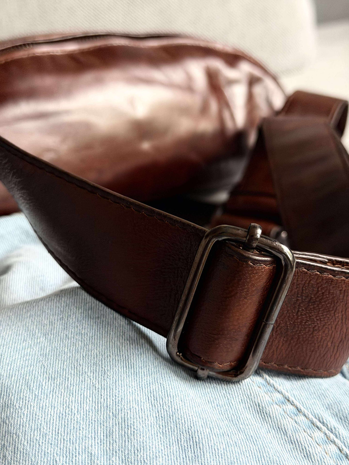 Bauchtasche Olivia Dark Cognac