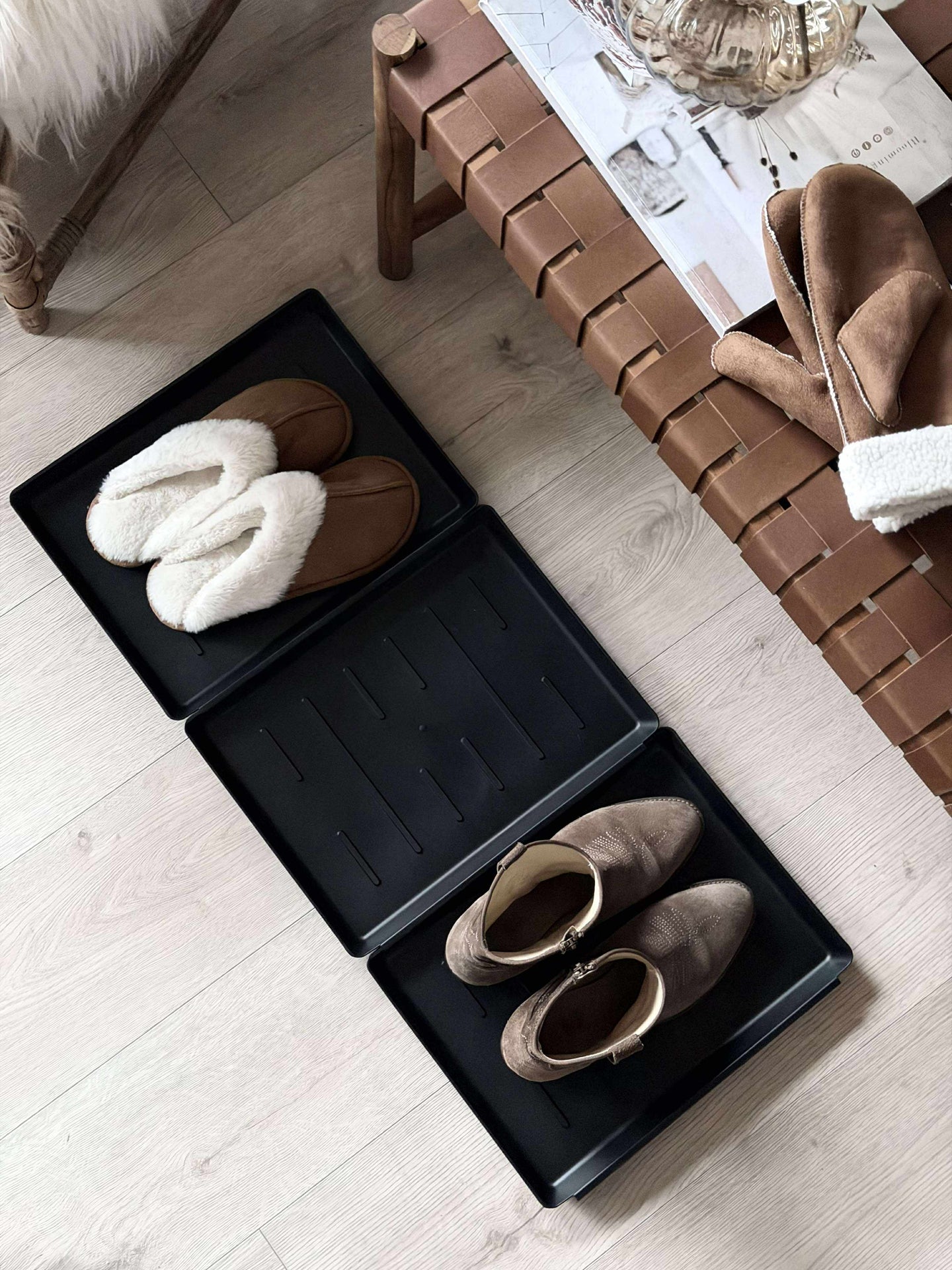 Schuhschalen-Set mit 3 Stück