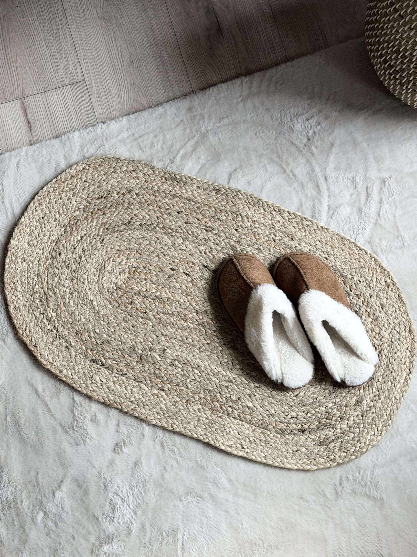 Türmatte Jute Oval