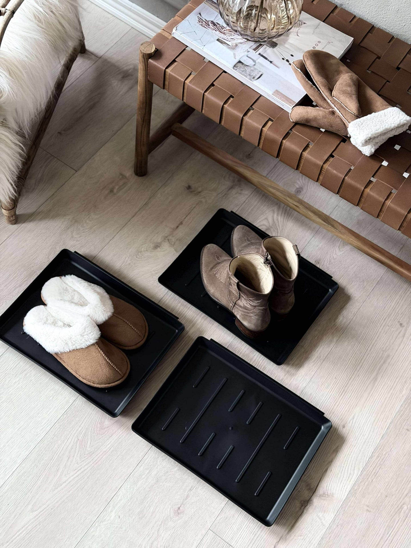 Schuhschalen-Set mit 3 Stück