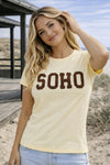 T-Shirt SOHO - Gelb / Moro