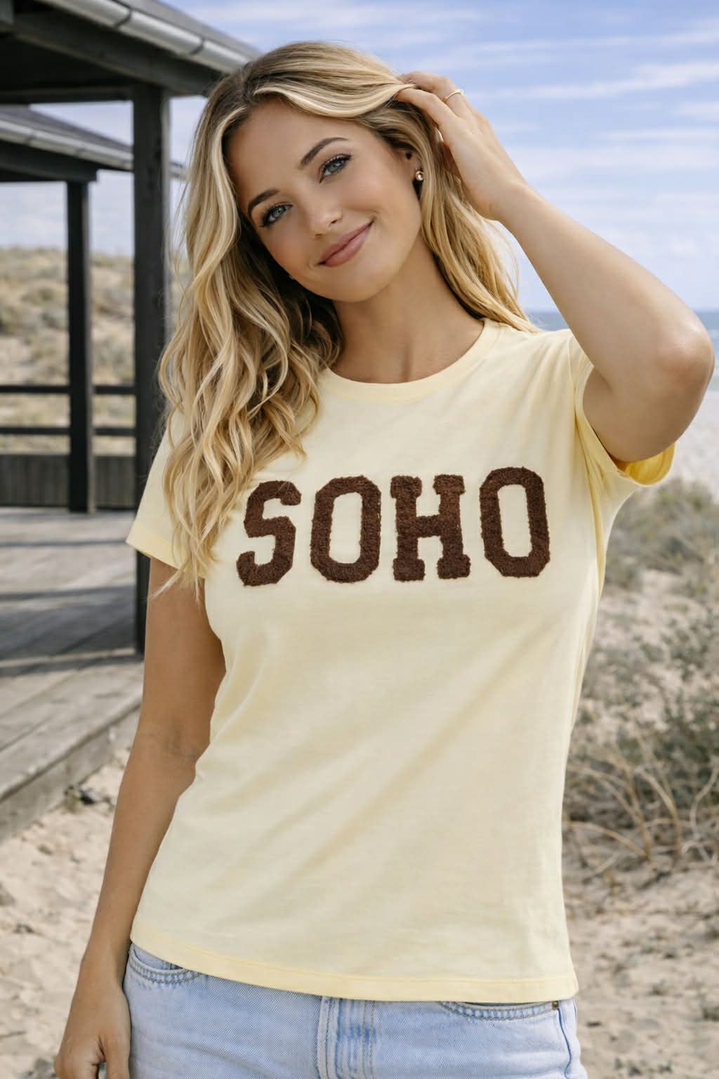 T-Shirt SOHO - Gelb / Moro