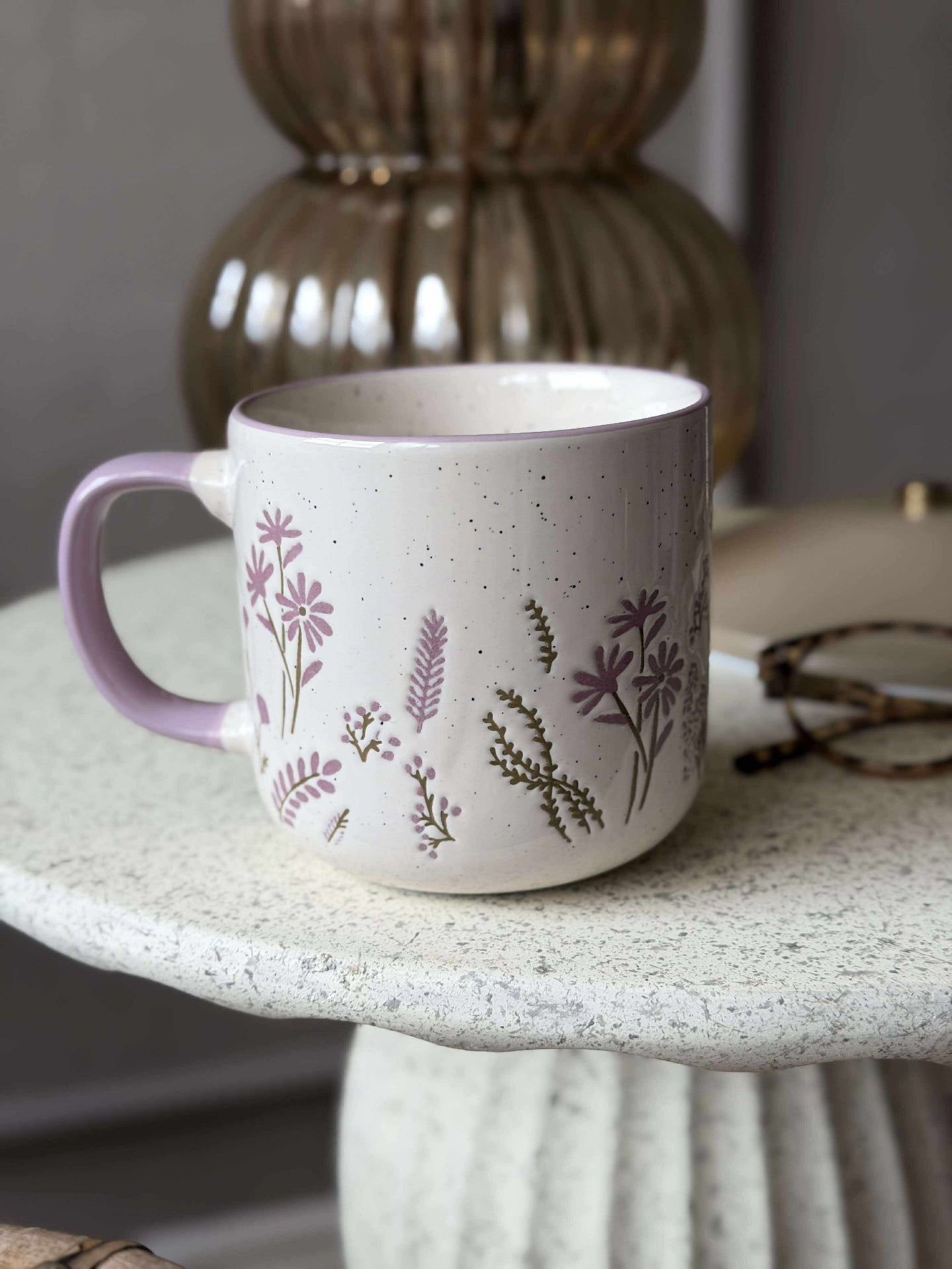 Becher mit Blumen - MIX