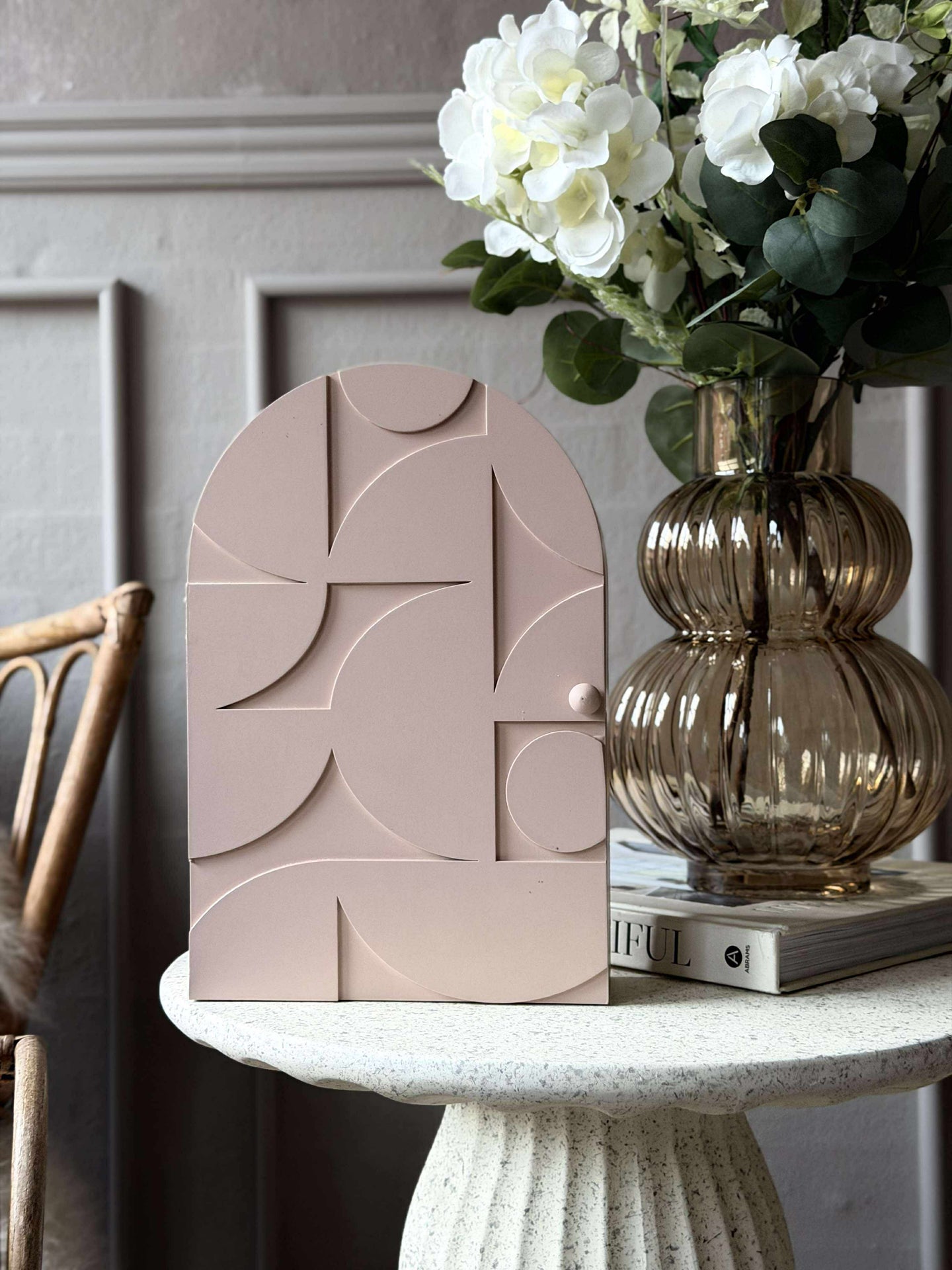 Schlüsselschrank - Creme oder Rosa
