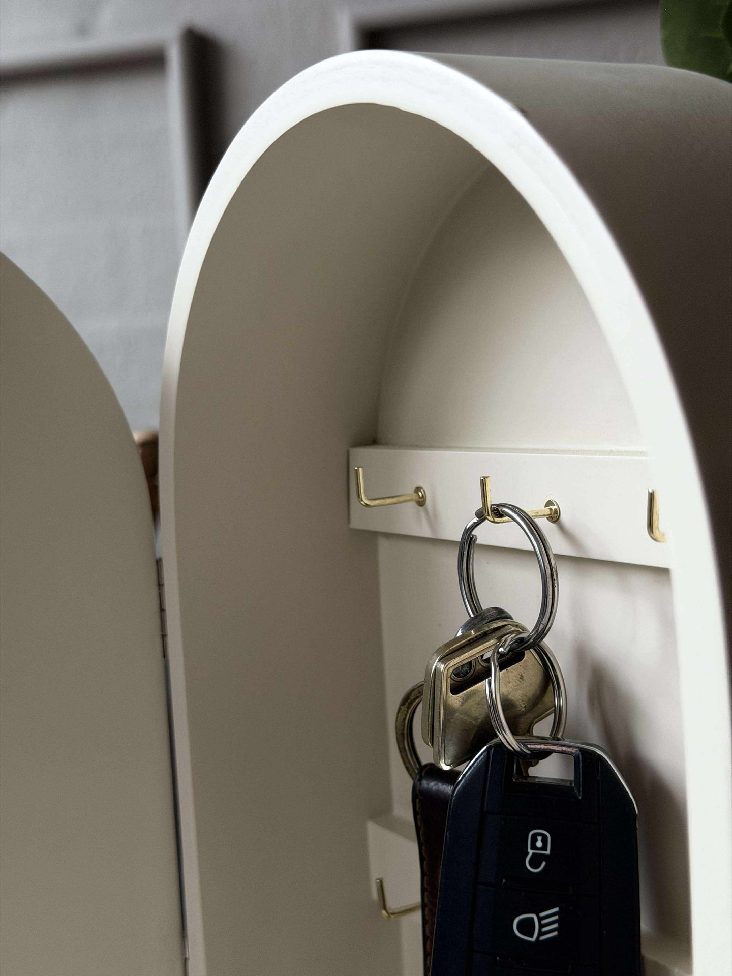 Schlüsselschrank - Creme oder Rosa