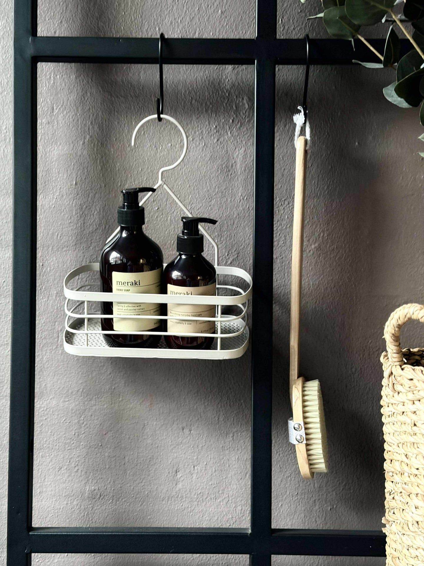 Badezimmer-Aufbewahrung - Beige