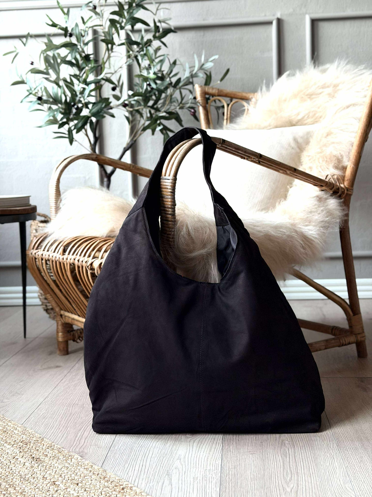Shopper Wildleder - Coffee brown
