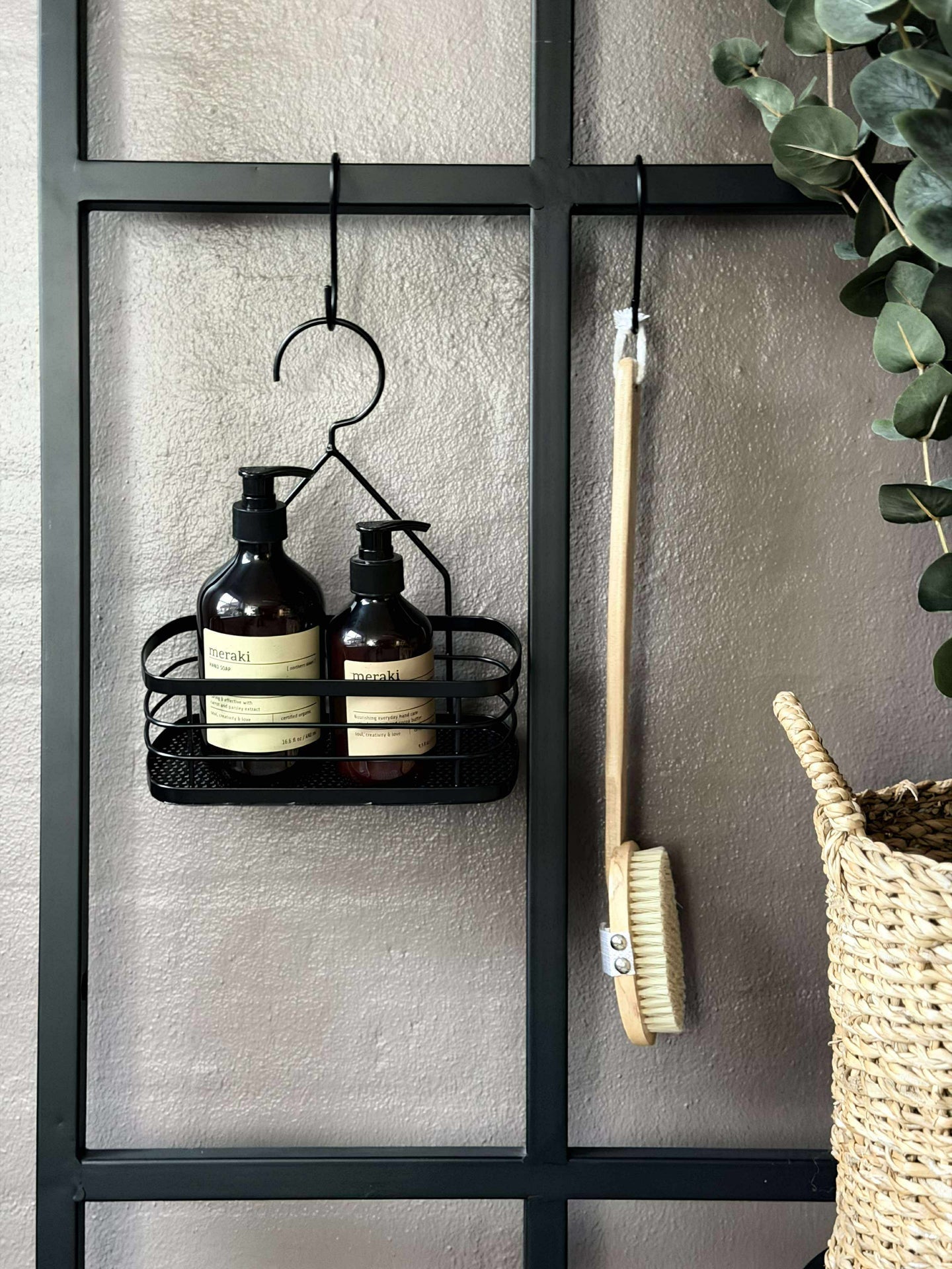 Badezimmer-Aufbewahrung - Schwarz