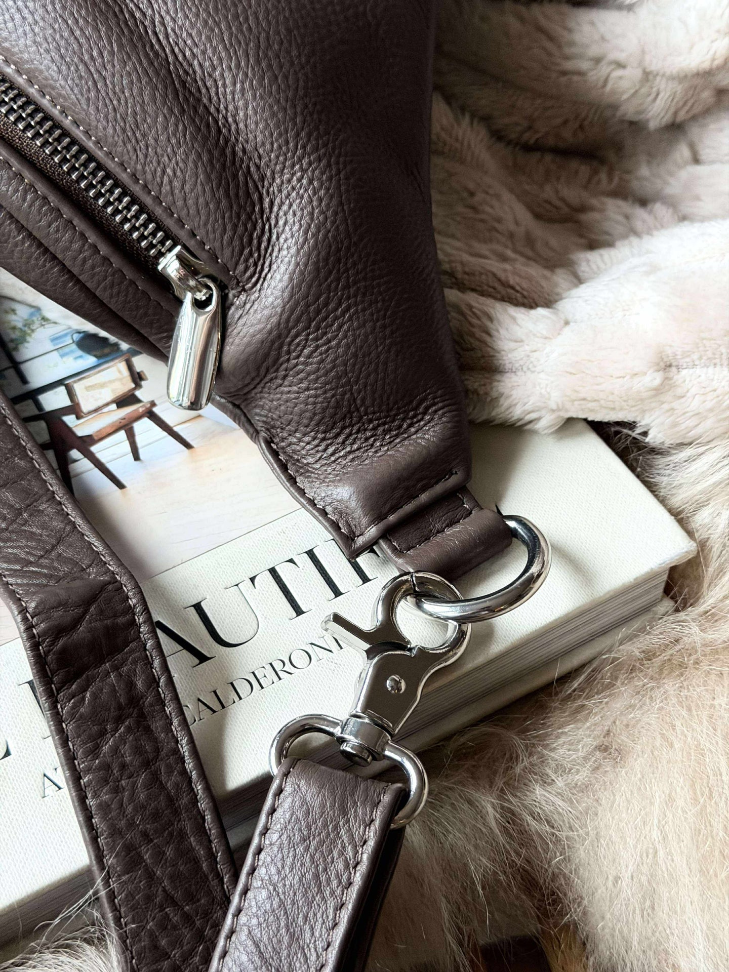 Bumbag Aura - Dark taupe