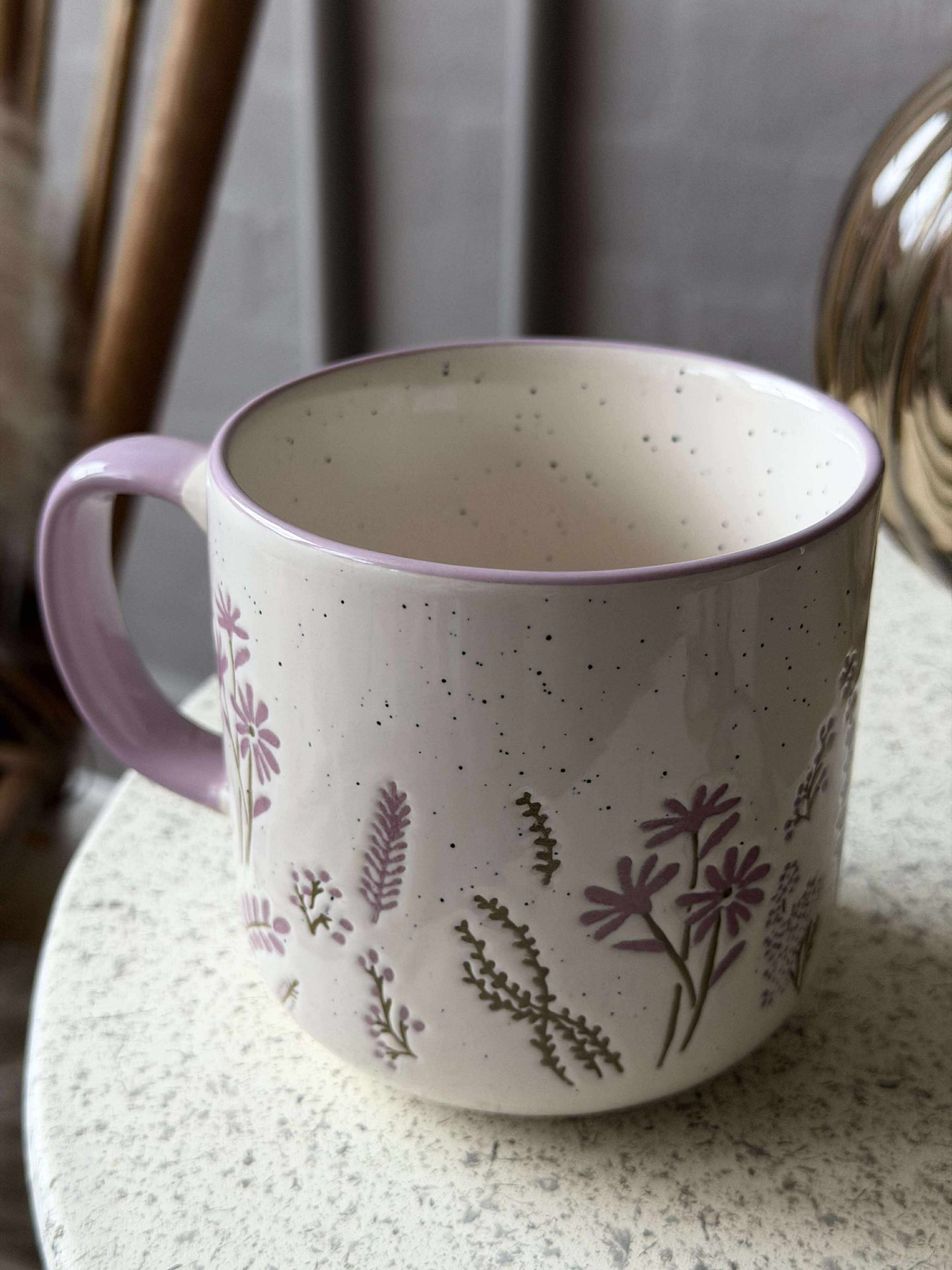 Becher mit Blumen - MIX