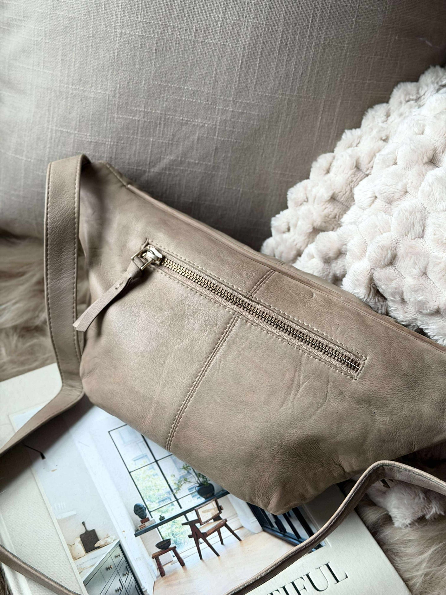 Bumbag – VINTAGE beige