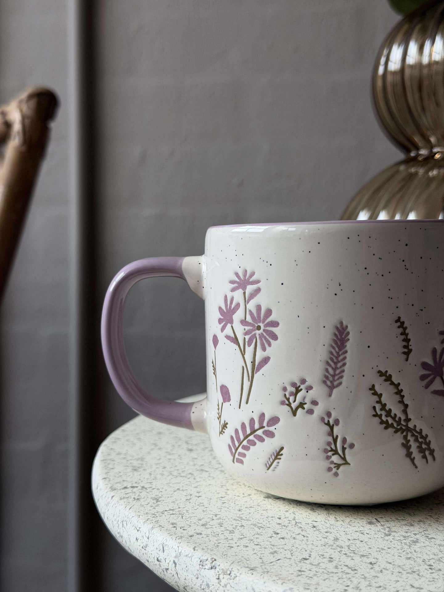 Becher mit Blumen - MIX