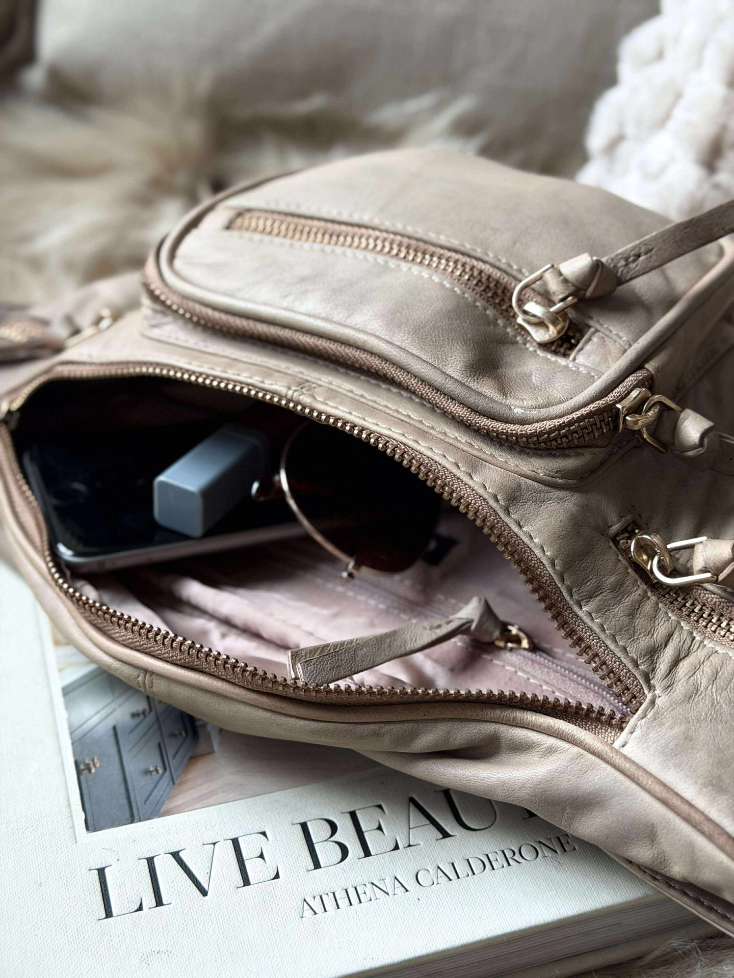 Bumbag – VINTAGE beige