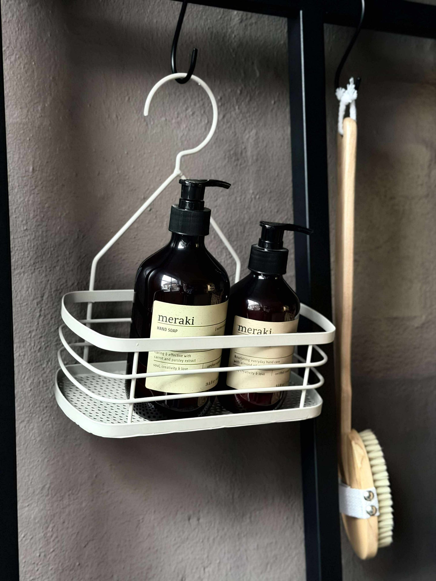 Badezimmer-Aufbewahrung - Beige
