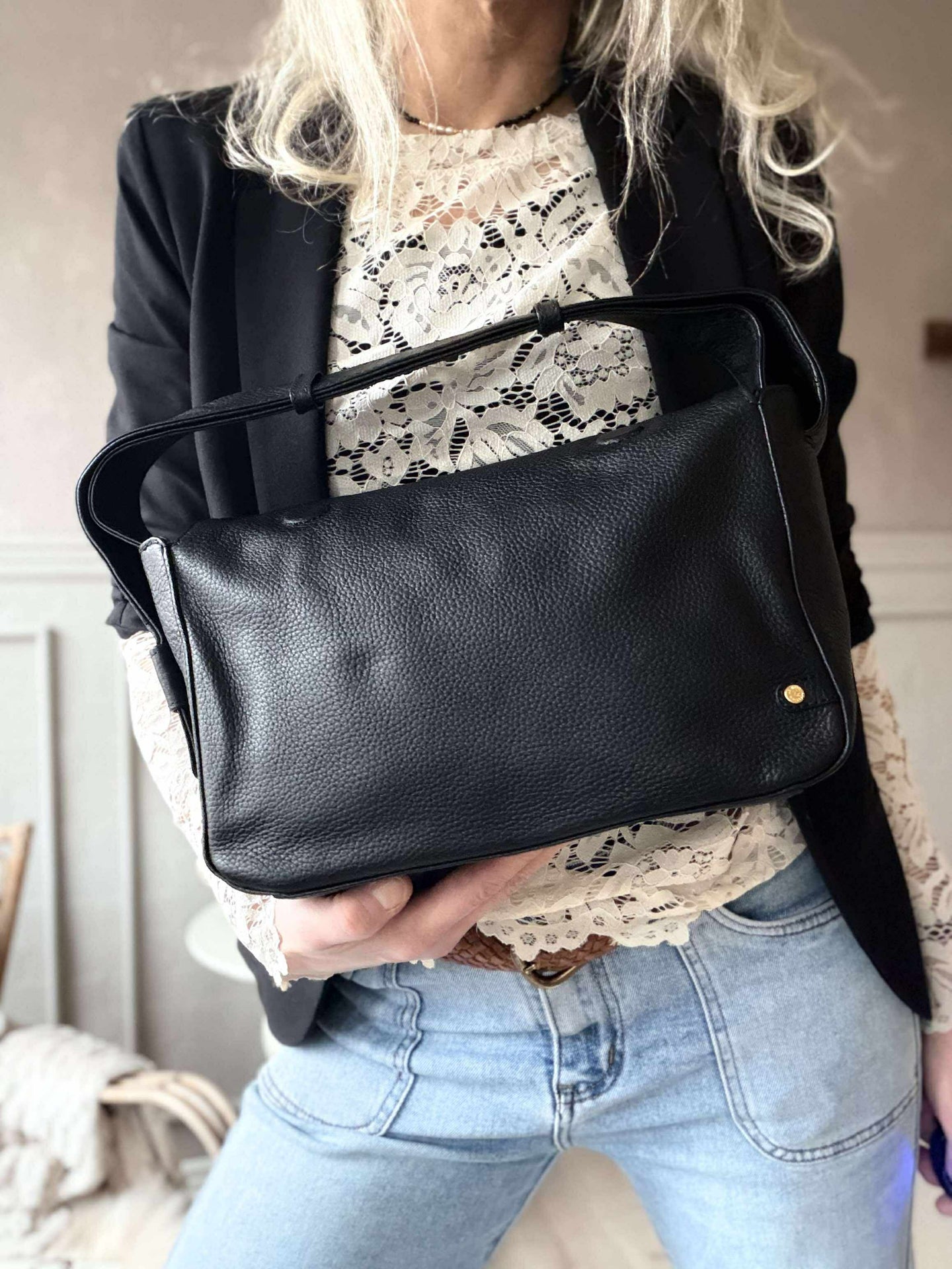 Schultertasche Dalia - Black