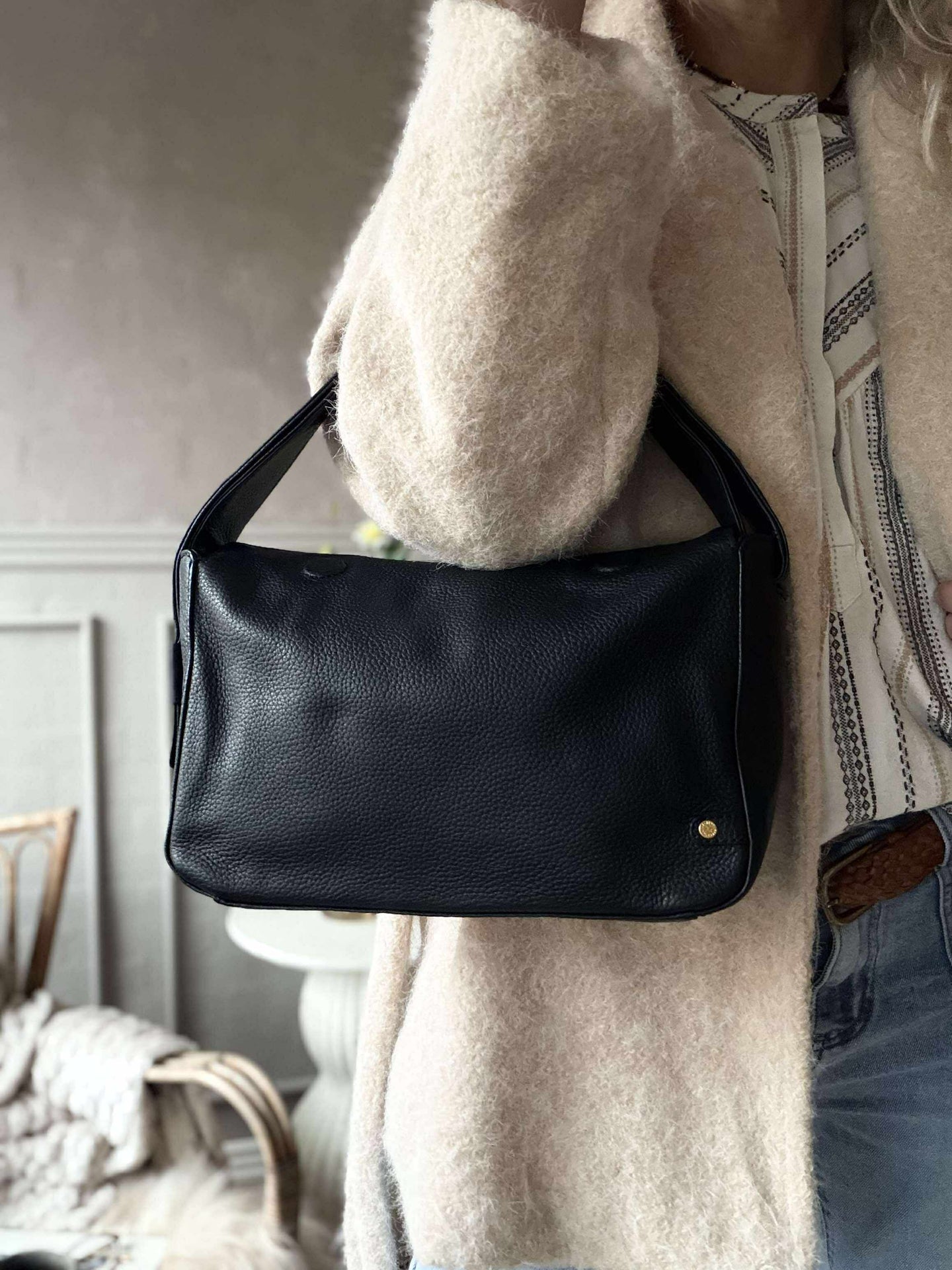Schultertasche Dalia - Black