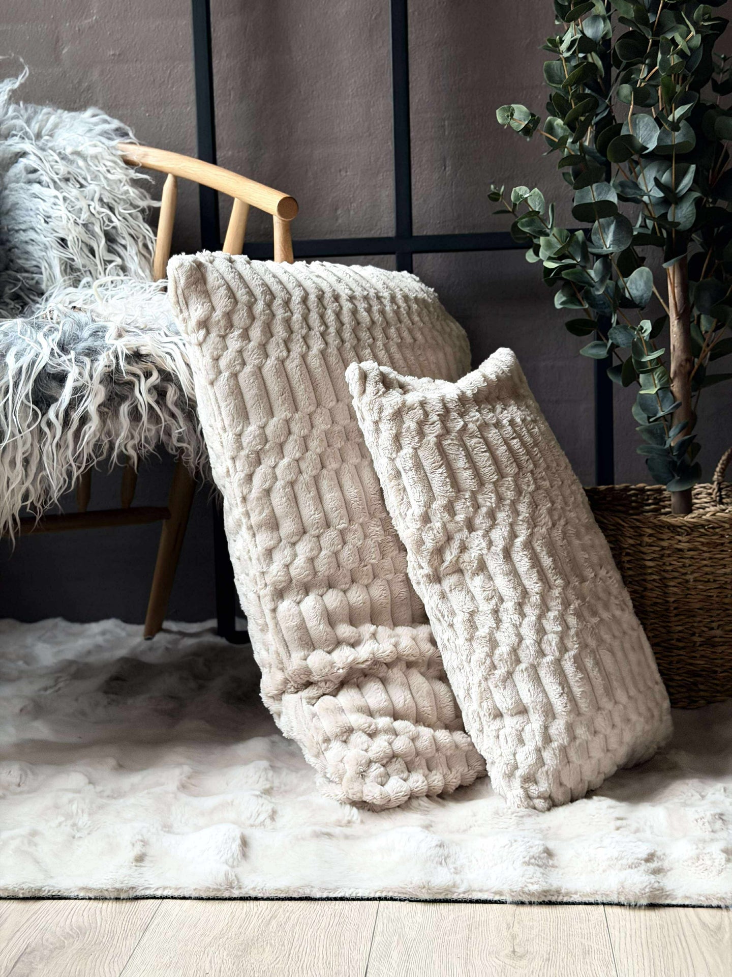 Kissen mit Füllung - Sand