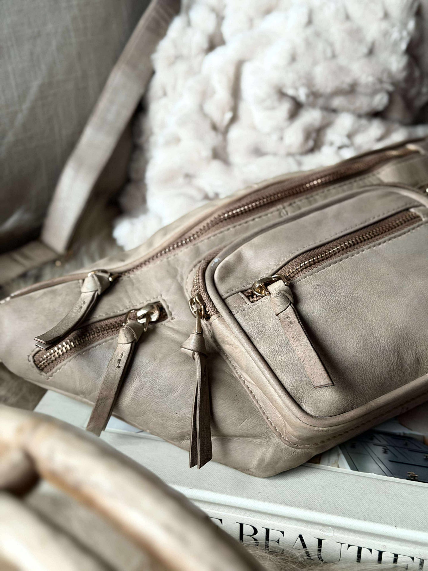 Bumbag – VINTAGE beige