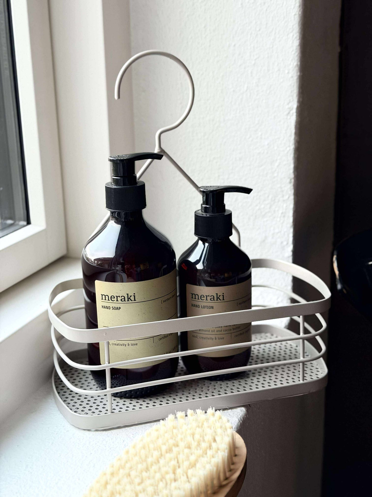 Badezimmer-Aufbewahrung - Beige