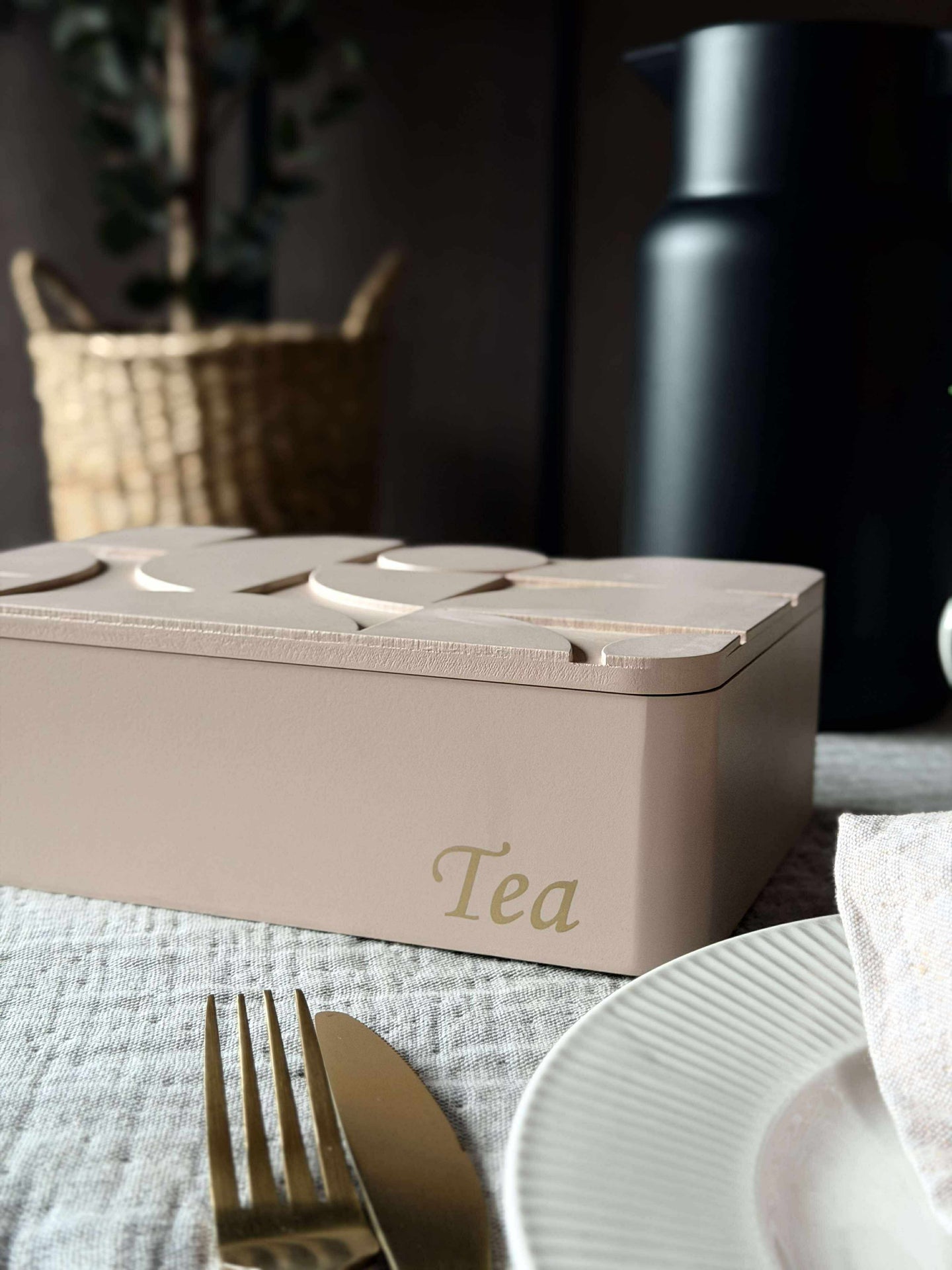 TEA-Box - Creme oder Rosa
