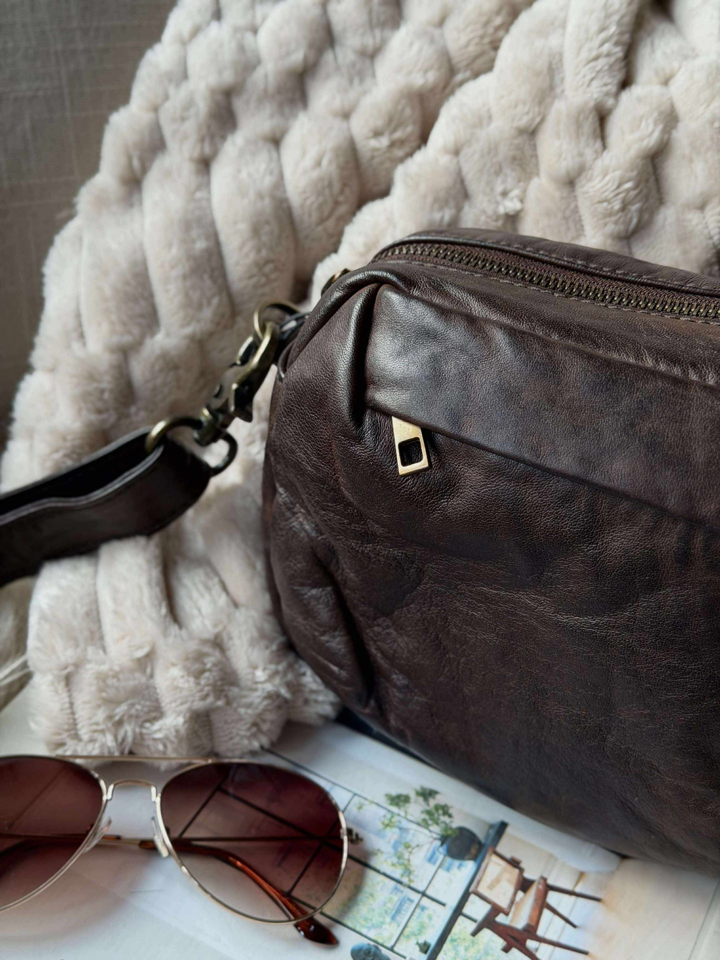 Crossbody Hanna - Winterbraun