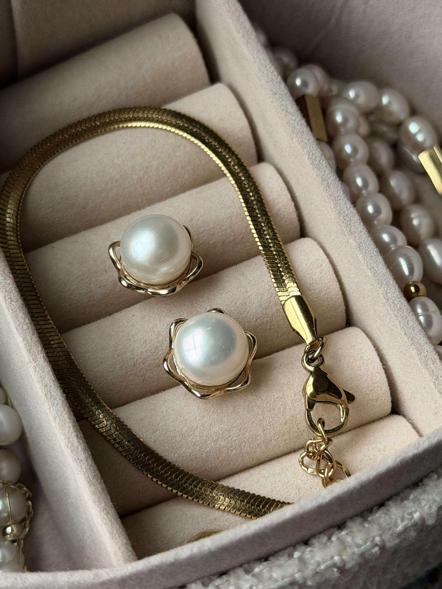 Armband Mira - vergoldet