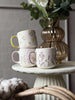Becher mit Blumen - MIX