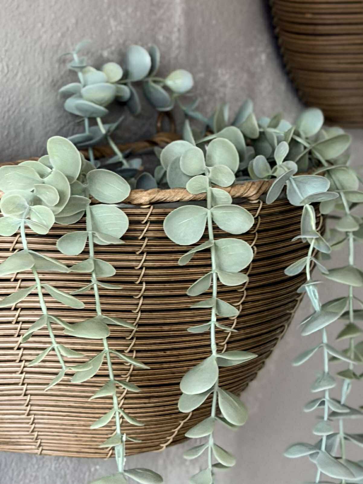 Pflanzenkorb Rattan