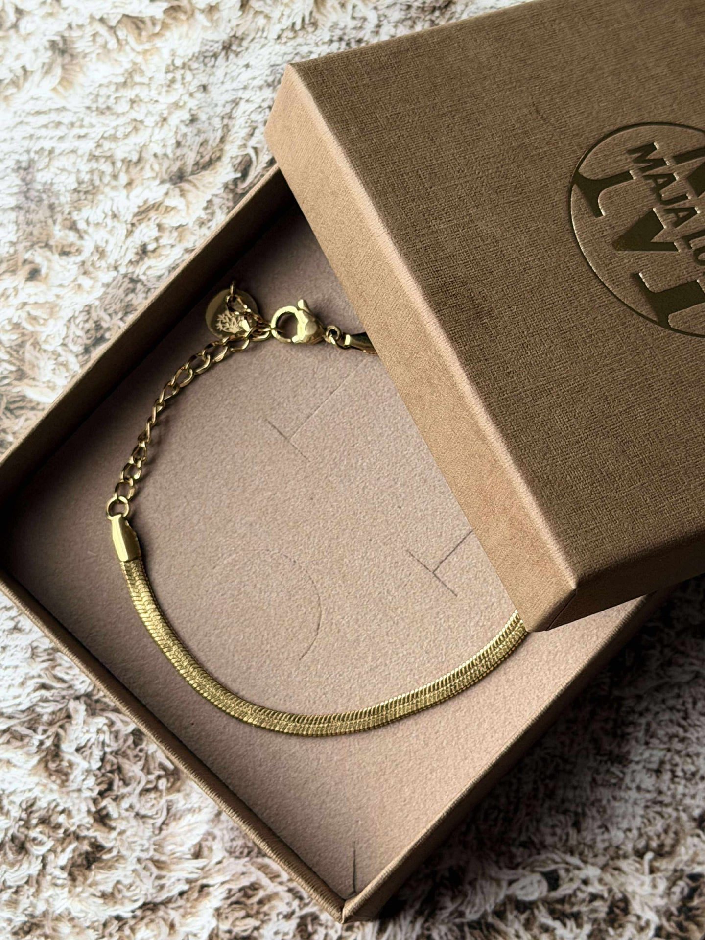 Armband Mira - vergoldet