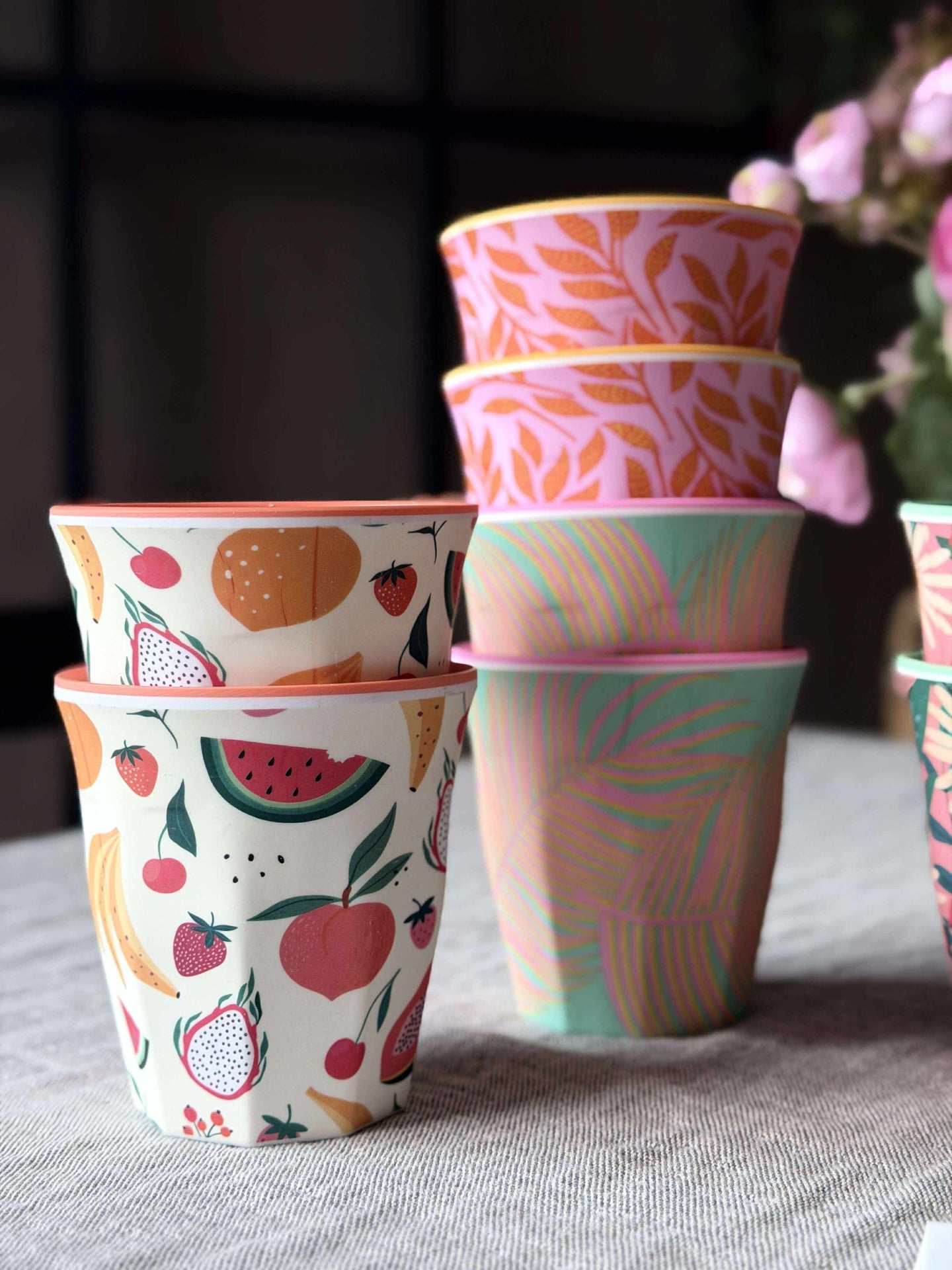 Tasse Flower Melamin - Mix