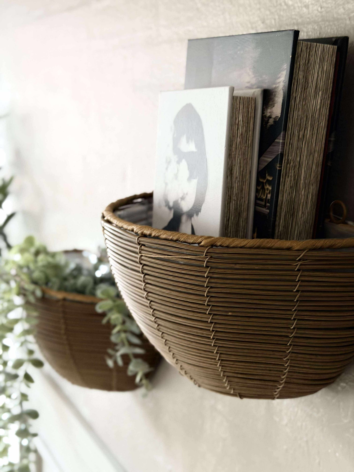 Pflanzenkorb Rattan