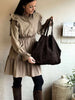 Shopper Julia Veloursleder - Dark Coffee