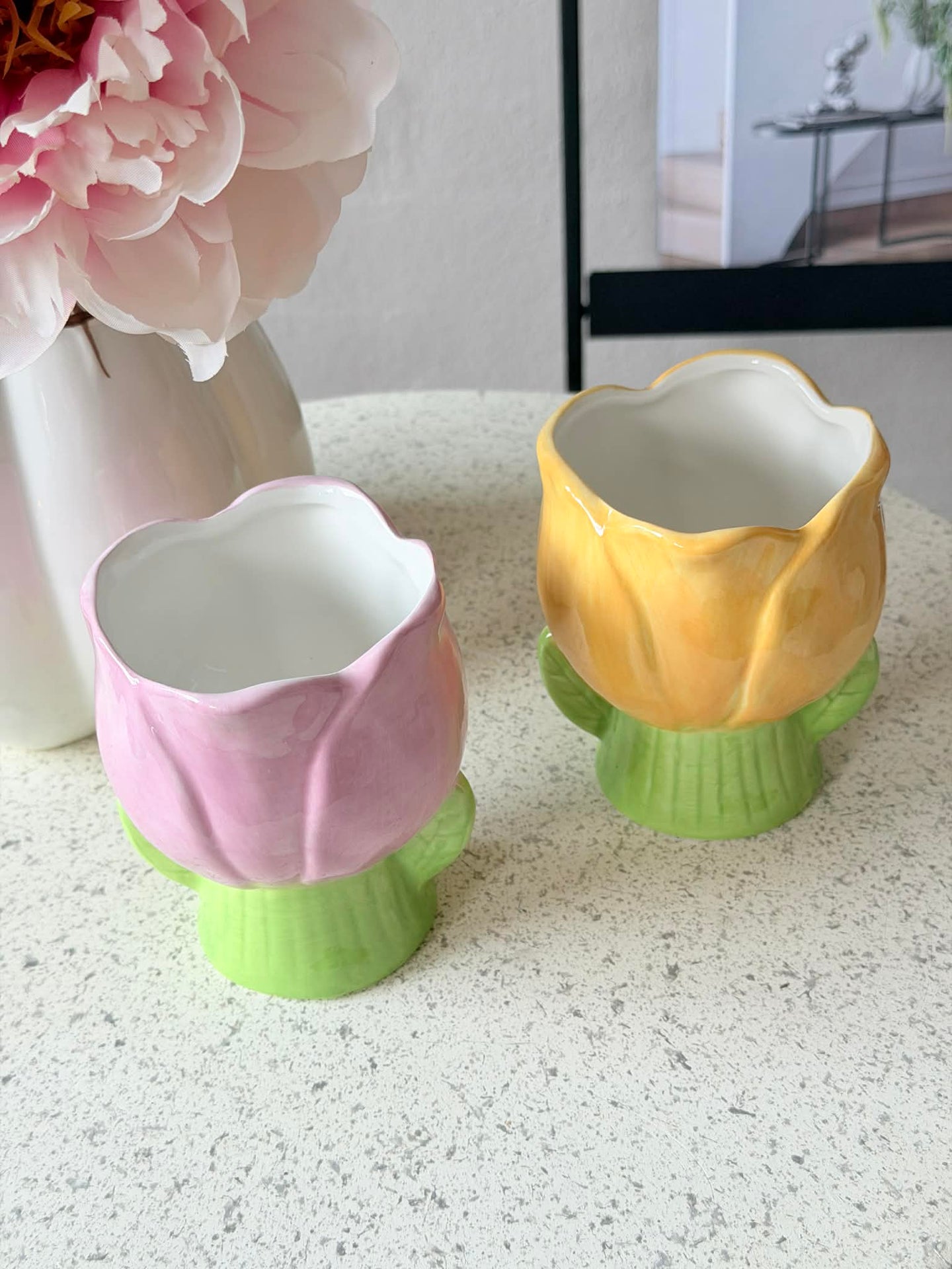 Übertopf Tulpe - mehrere Farben