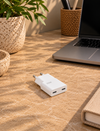 Schnelles USB-C-Ladegerät mit 2 Anschlüssen 30W