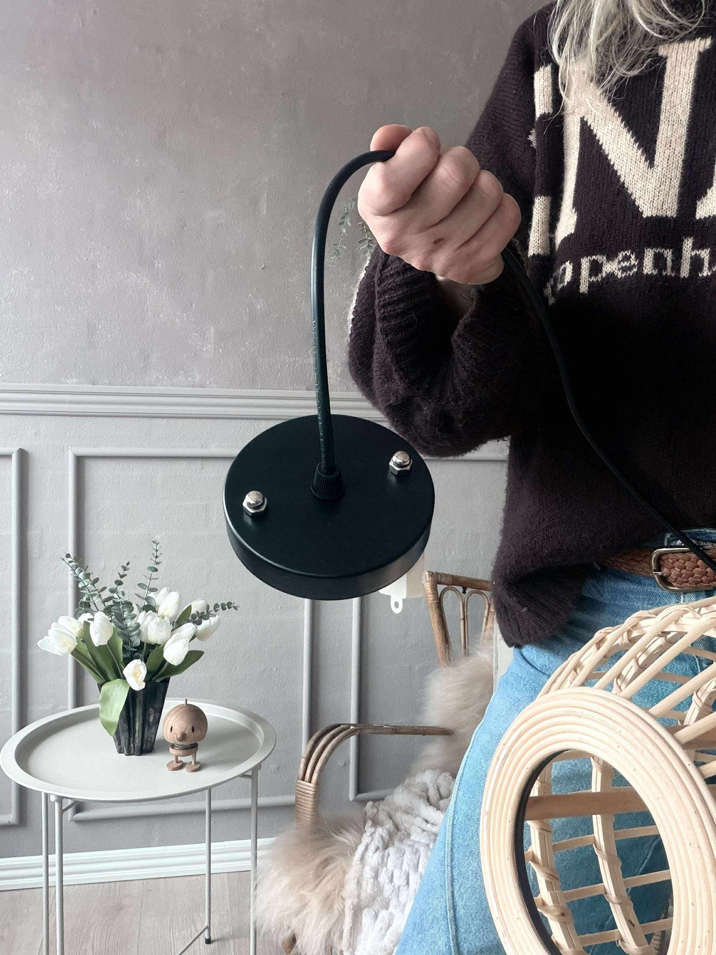 Lampe Bambus - Ø 28 cm