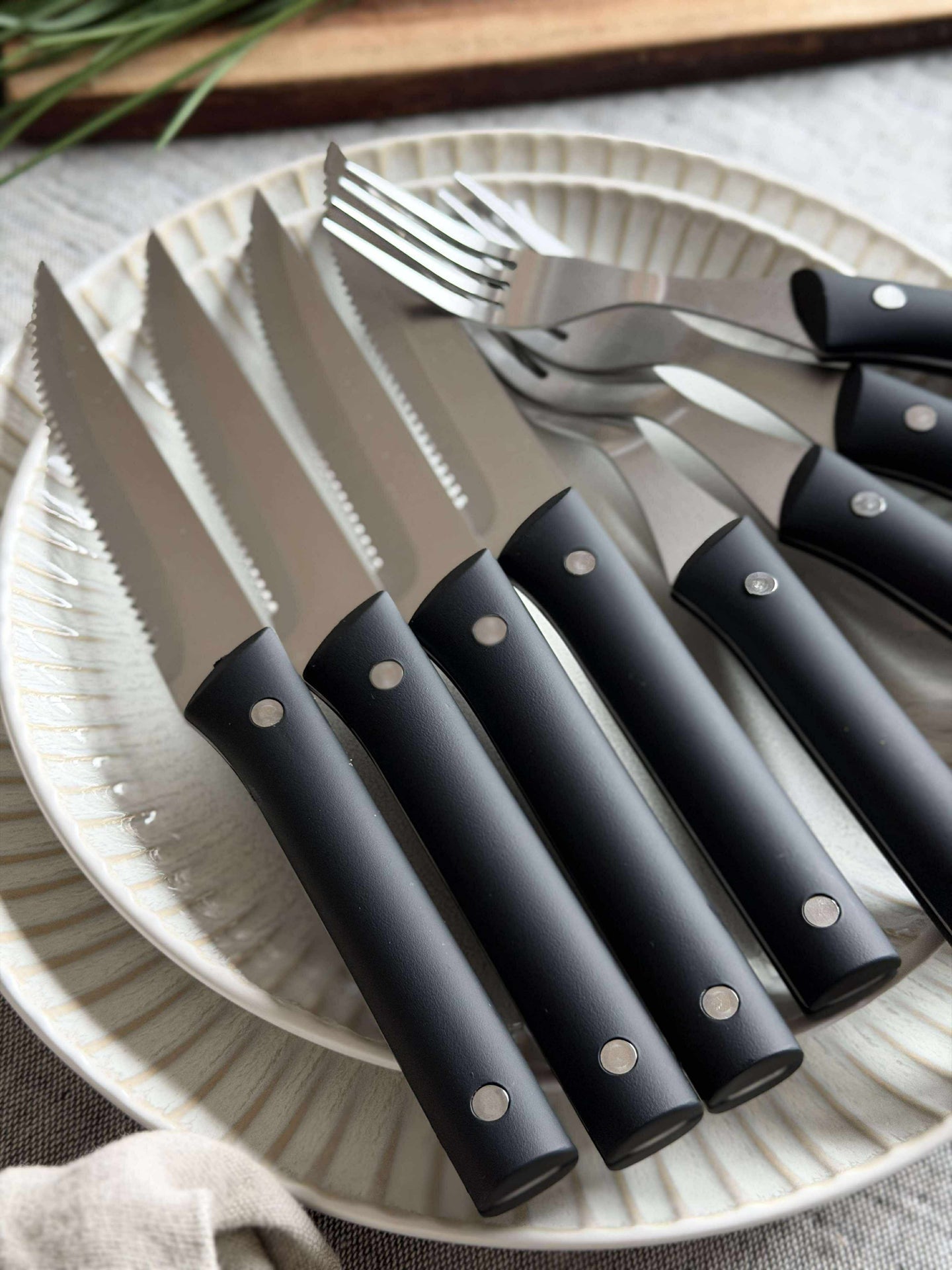 Besteck STEAK für 4 Personen
