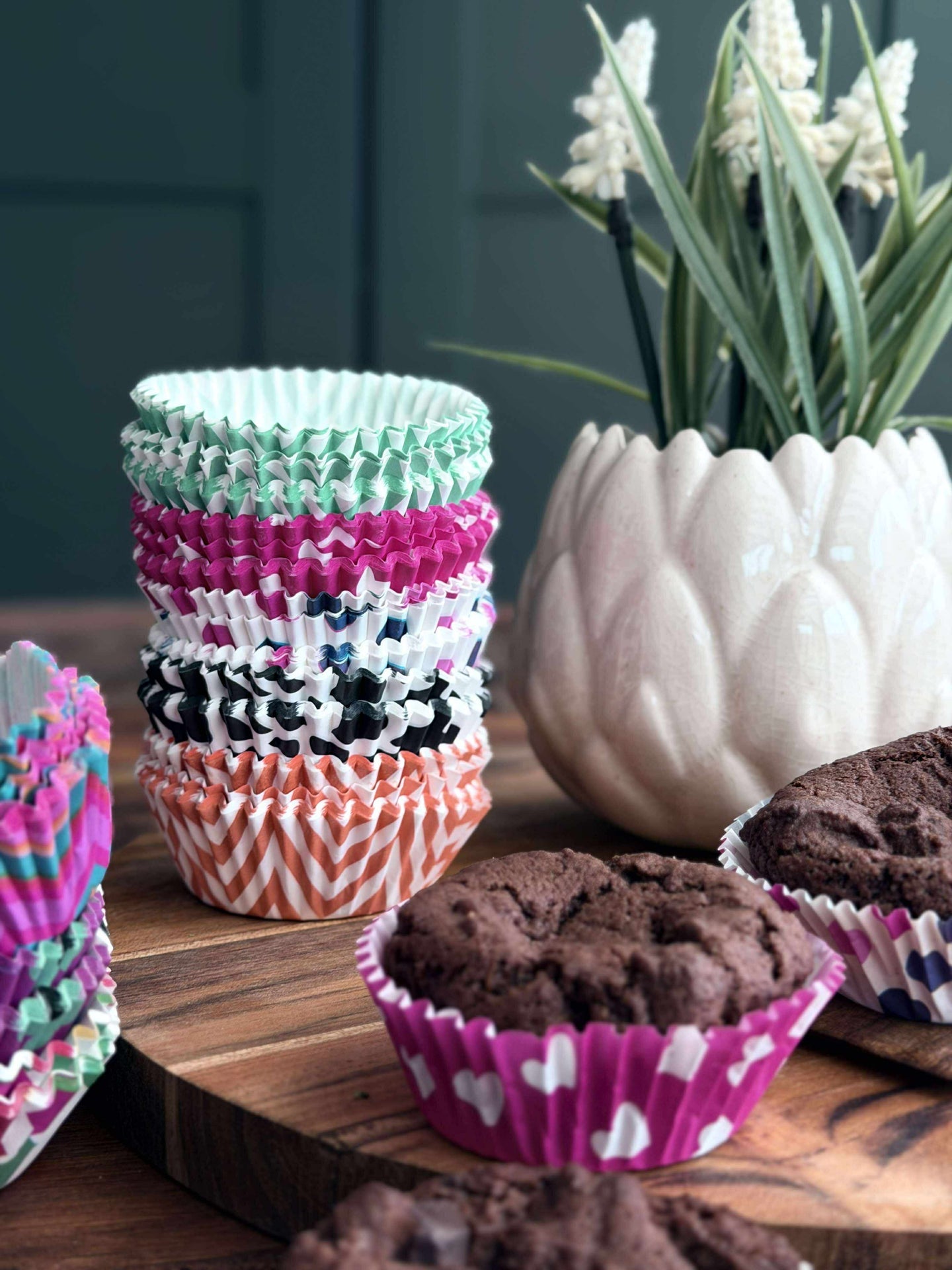 Muffinförmchen 60 Stk. - Color Mix