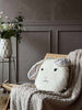 Kissen mit Füllung - Weißer Hase