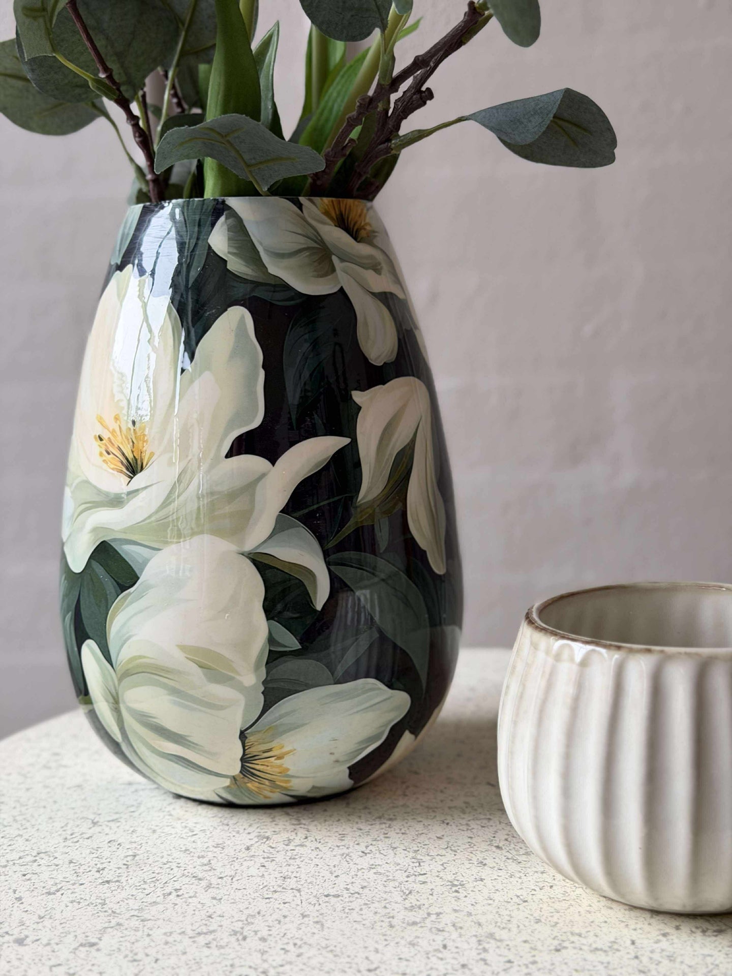 Vase - Flower print 20 cm