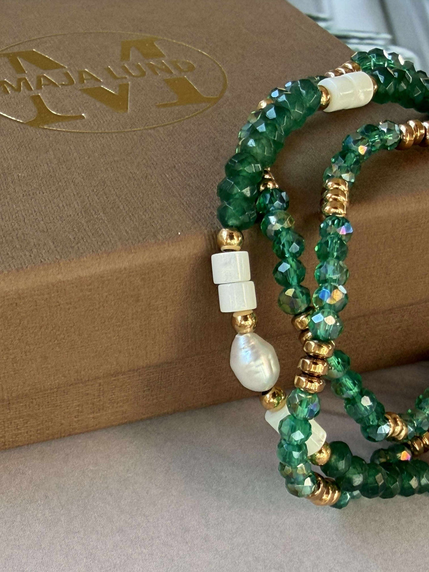 Armband Sarabella Emerald – Set mit 3 Stk.