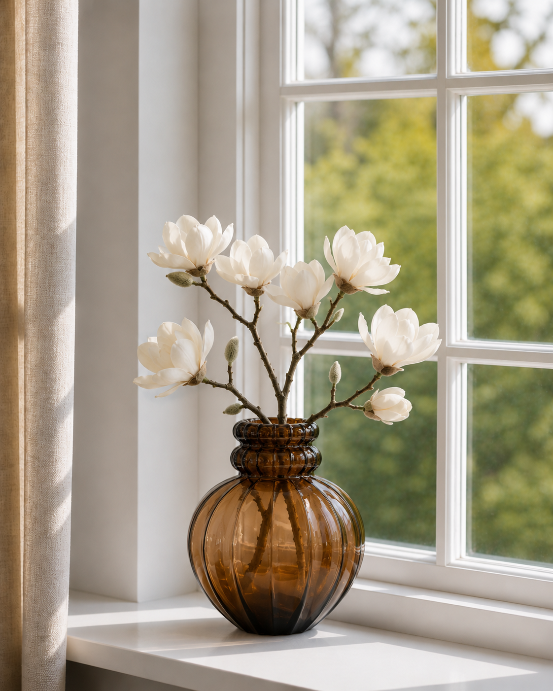Vase Mary - Braun