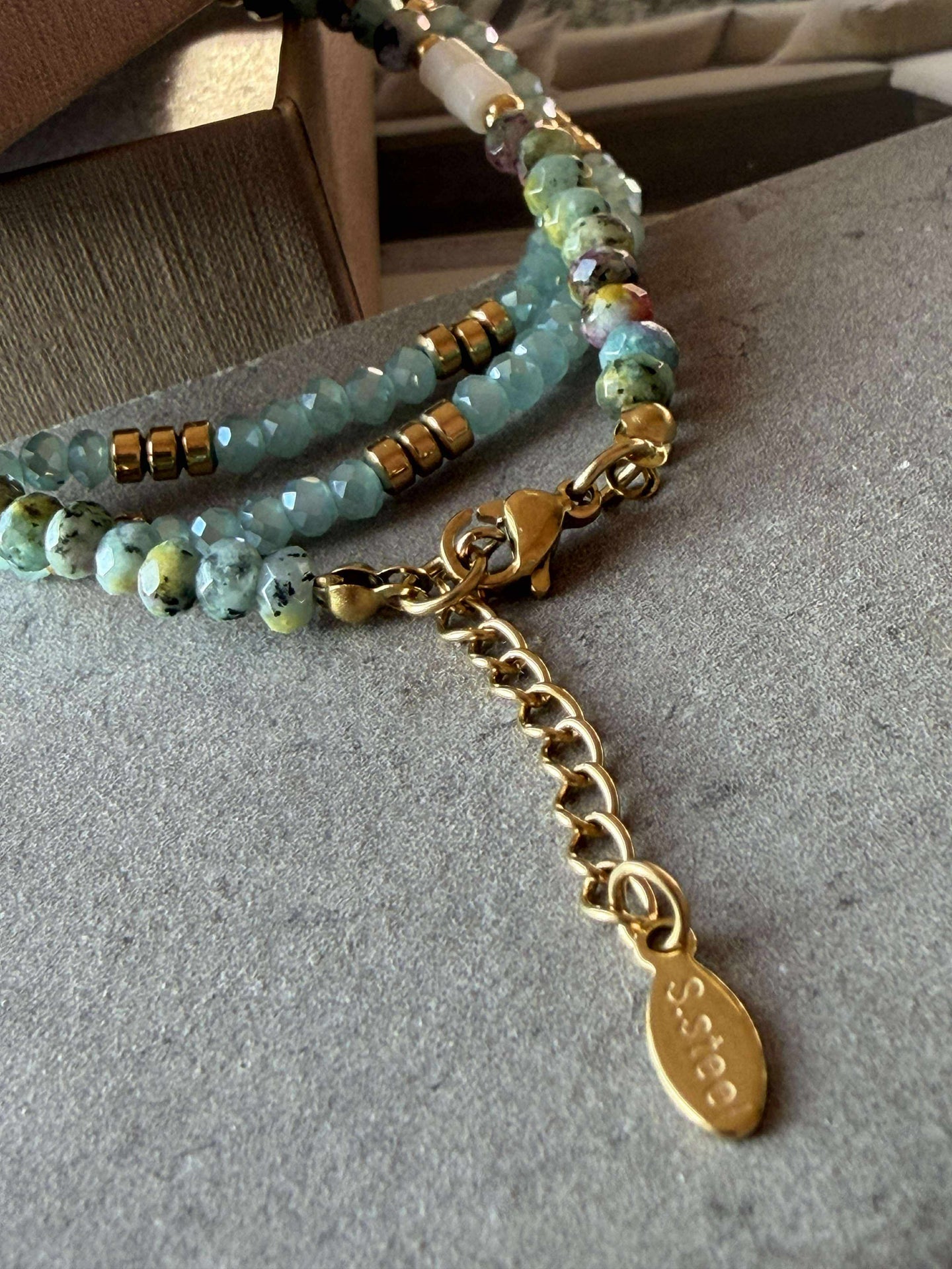 Armband Sarabella Aqua – Set mit 3 Stk