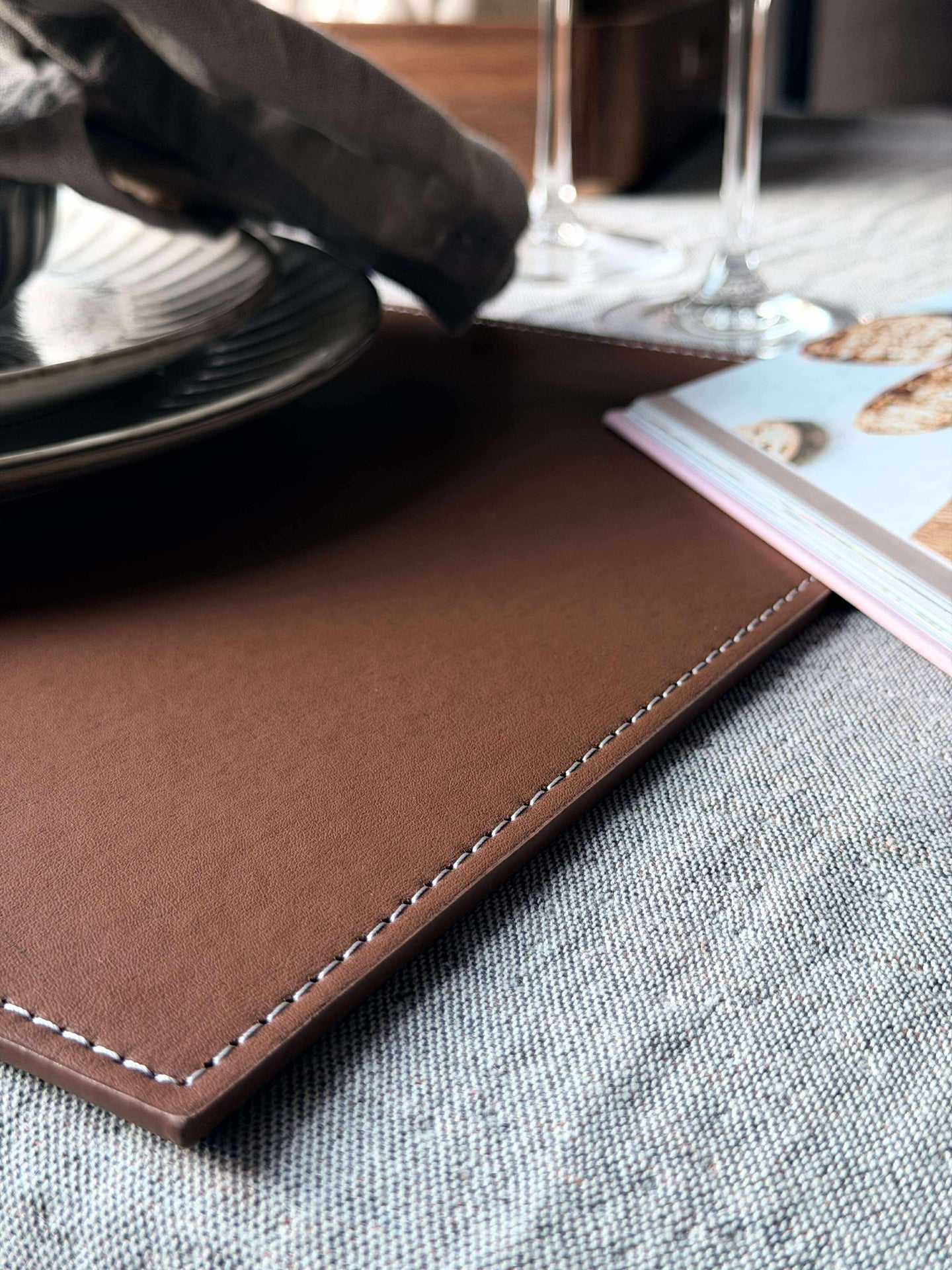 Tischset - Cognac