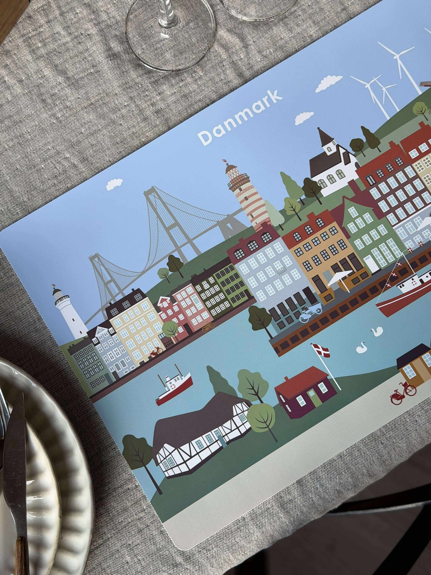 Tischsets 4 Stk. - Wonderful Denmark
