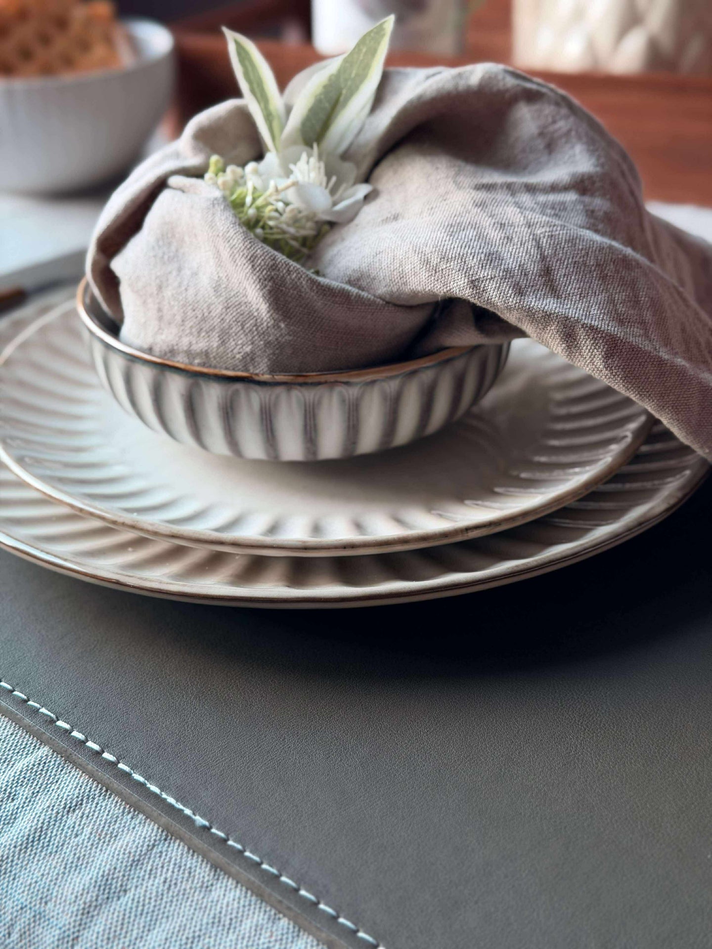 Platzset - Olive